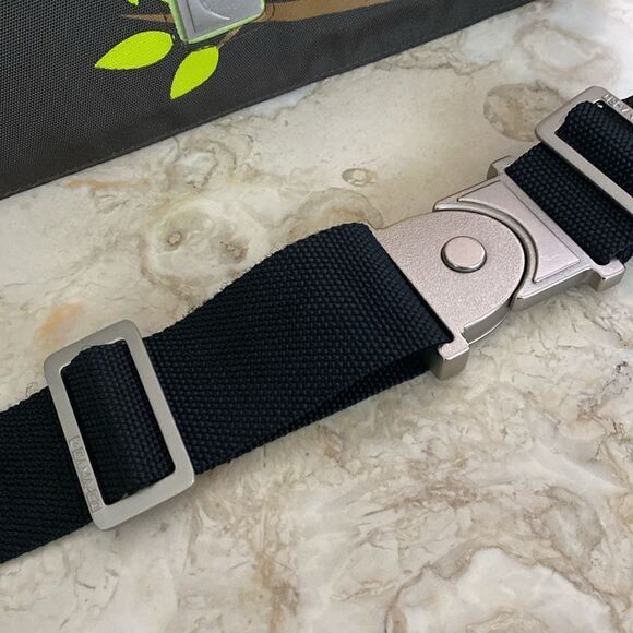 Authentic Gama-Go Birds Extra Large Heavy Nylon Messenger Bag Brown Owl Guitar - Picture 16 of 16